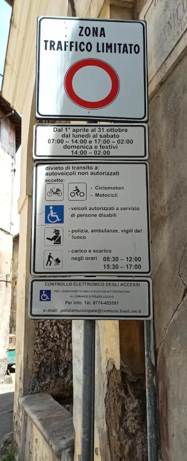 Апартаменты Alla Fontana Di Gemma Via Dei Sosii 69 Тиволи Экстерьер фото